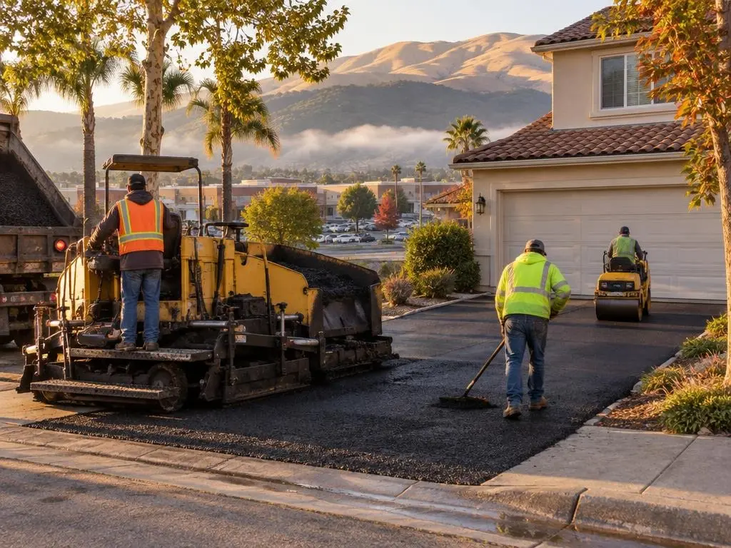 Asphalt Driveway Paving in Union City, CA